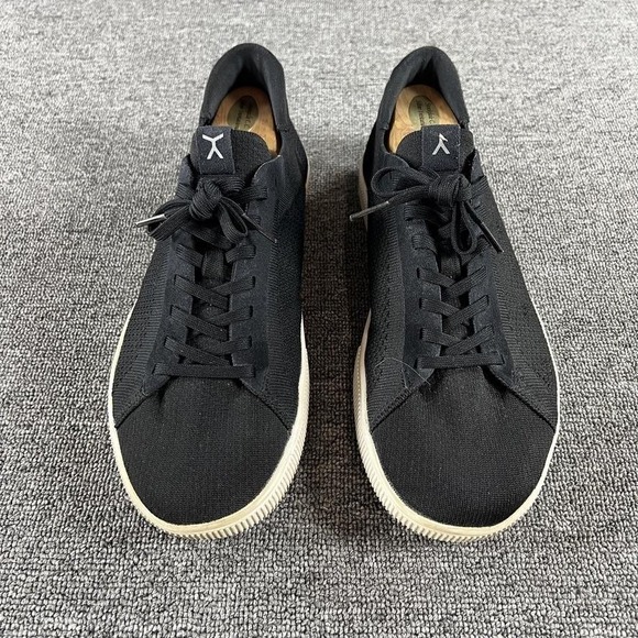 Flux Other - Flux Adapt Shoes Mens 10 Black Knit Low Top Casual Sneakers Lace Up Lightweight